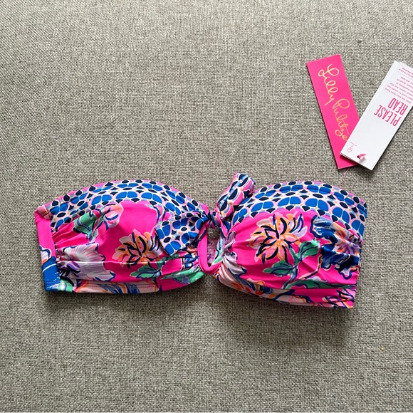 Lilly Pulitzer Other - Lilly Pulitzer strapless swim top size 0